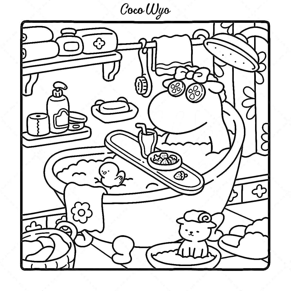 Coco Wyo coloring pages 36