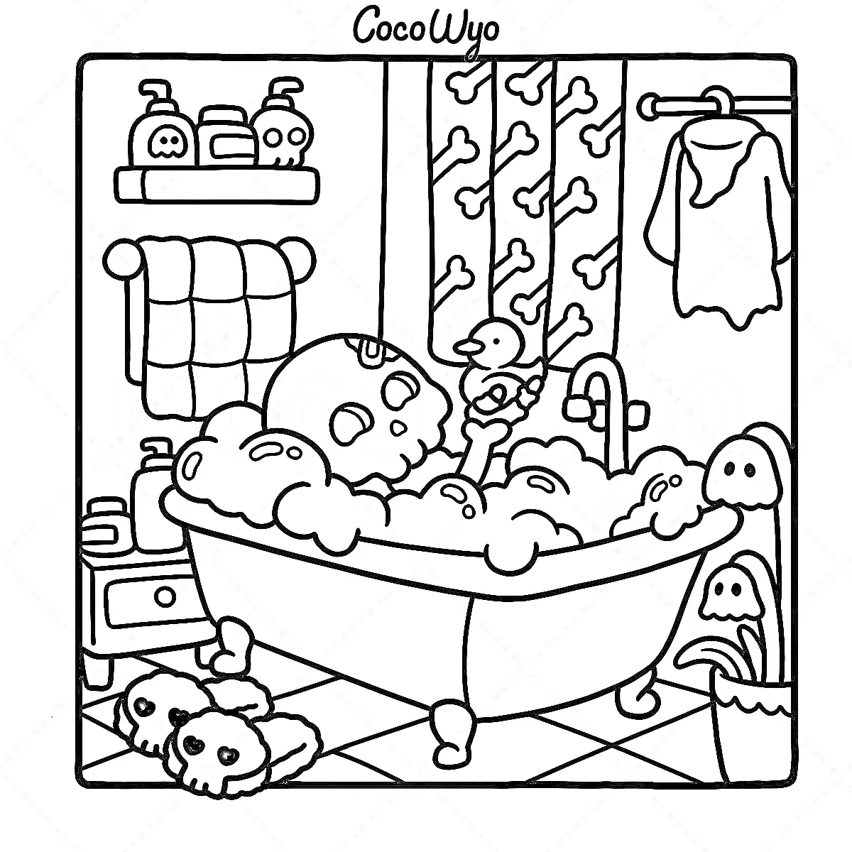 Coco Wyo coloring pages 9