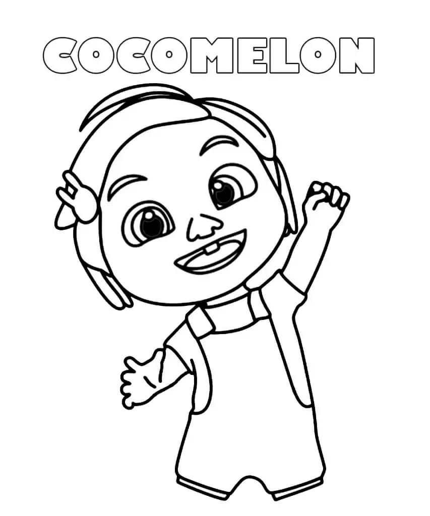 CoComelon Para Colorir 38