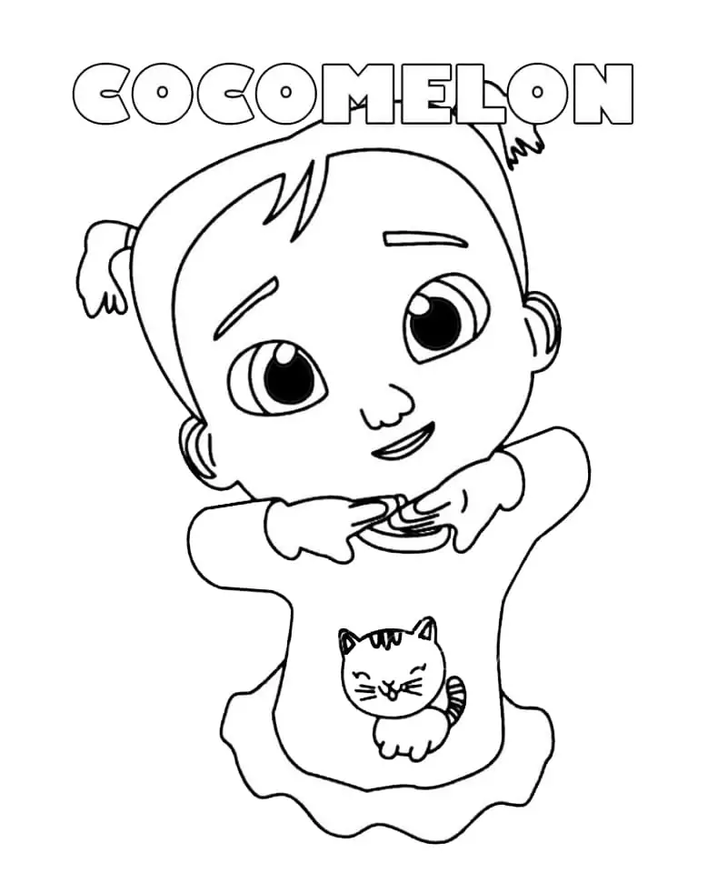 CoComelon Para Colorir 5