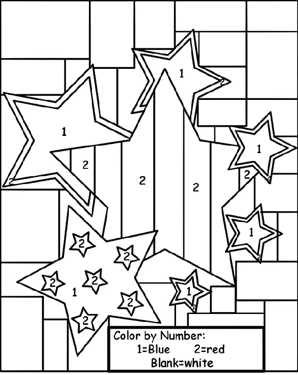 Color by Number Coloring Pages 77