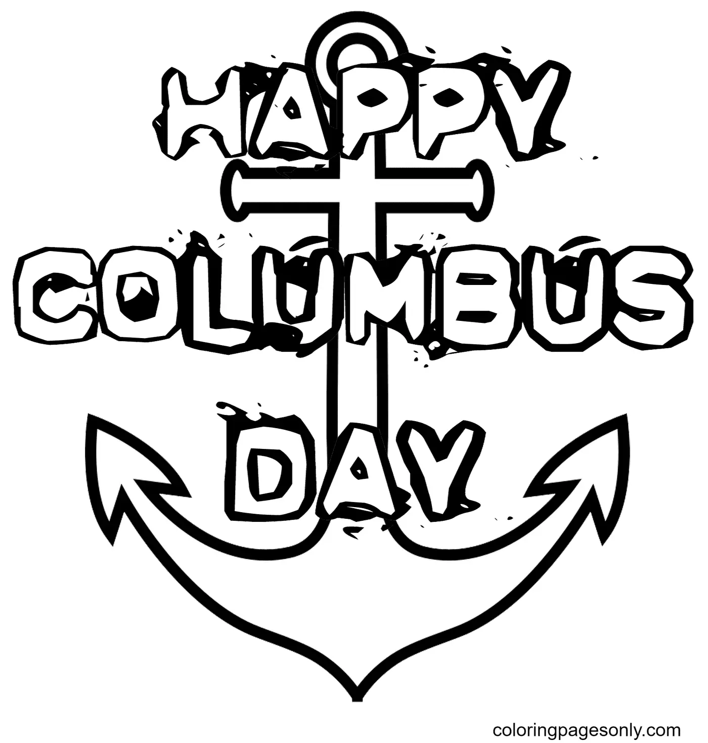 Columbus Day Coloring Pages 50