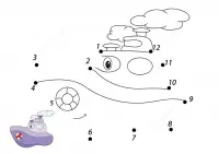 Desenhos de desenhos de Ligar Os Pontos Para Colorir 29