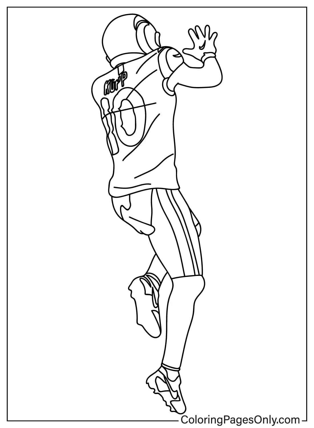 Cooper Kupp Coloring Pages