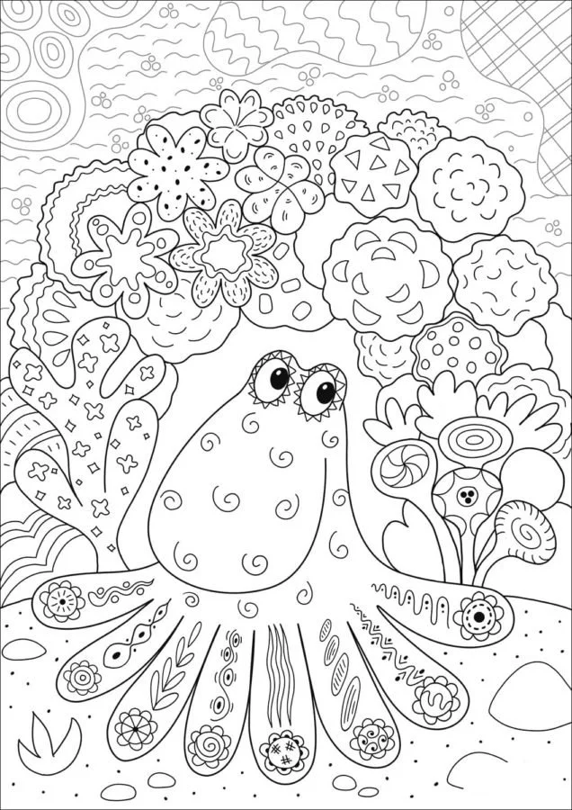 Coral Reef Coloring Pages 67