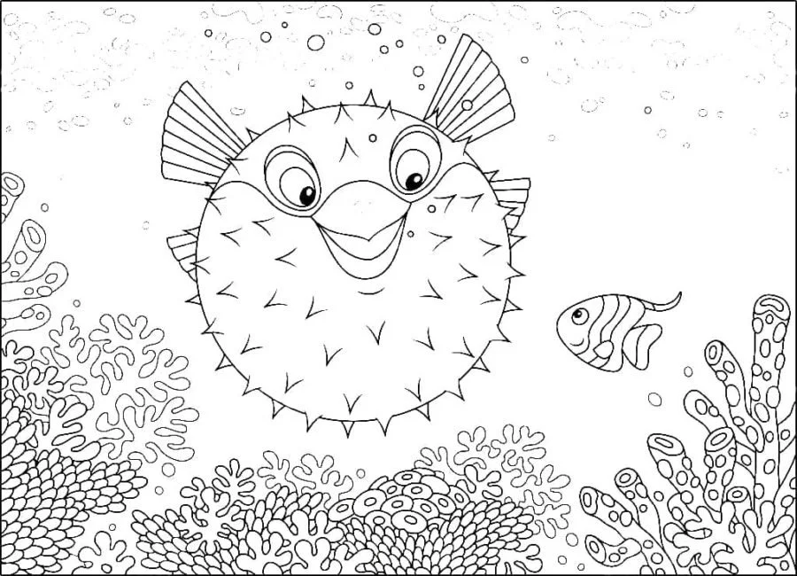 Coral Reef Coloring Pages 92