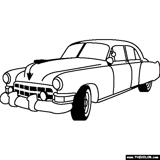 Corvette Coloring Pages