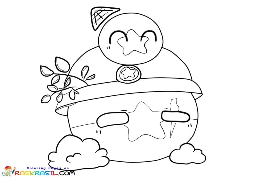 Countryballs Coloring Pages 7