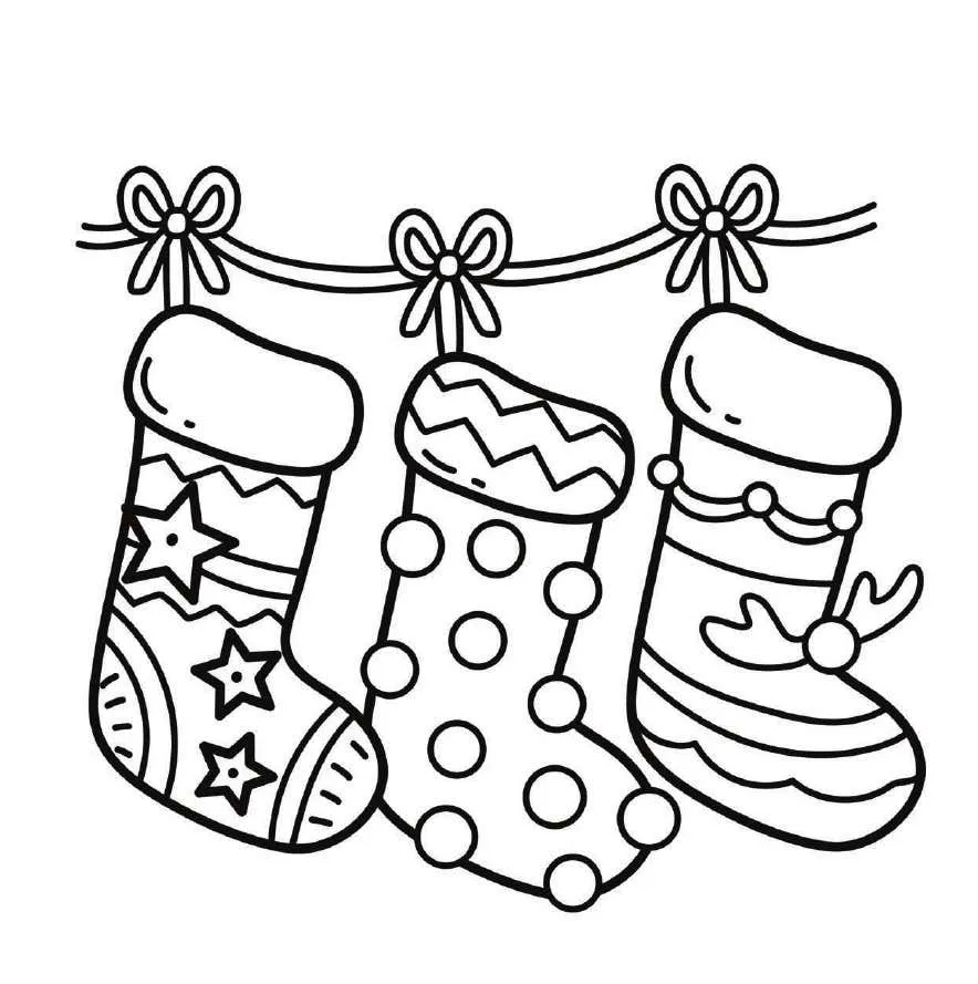 Cozy Christmas Coloring pages 10