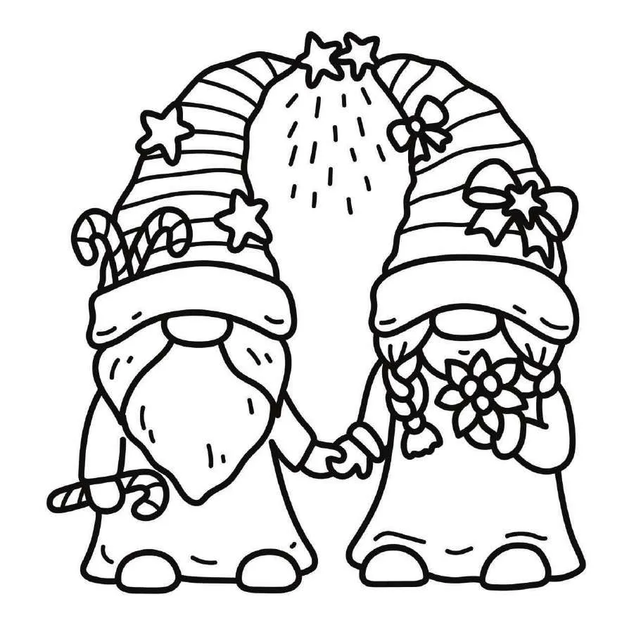 Cozy Christmas Coloring pages 13