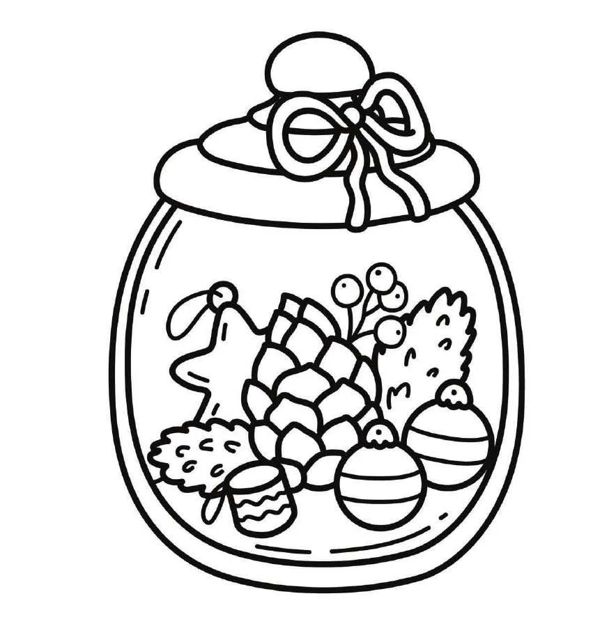 Cozy Christmas Coloring pages 15