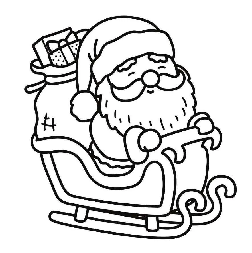 Cozy Christmas Coloring pages 16