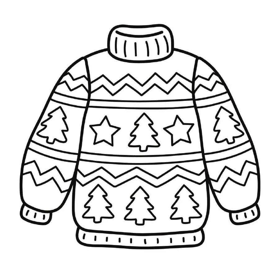 Cozy Christmas Coloring pages 26