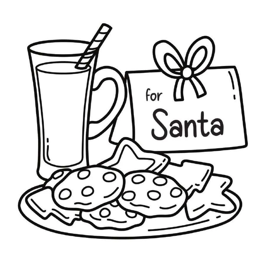 Cozy Christmas Coloring pages 31