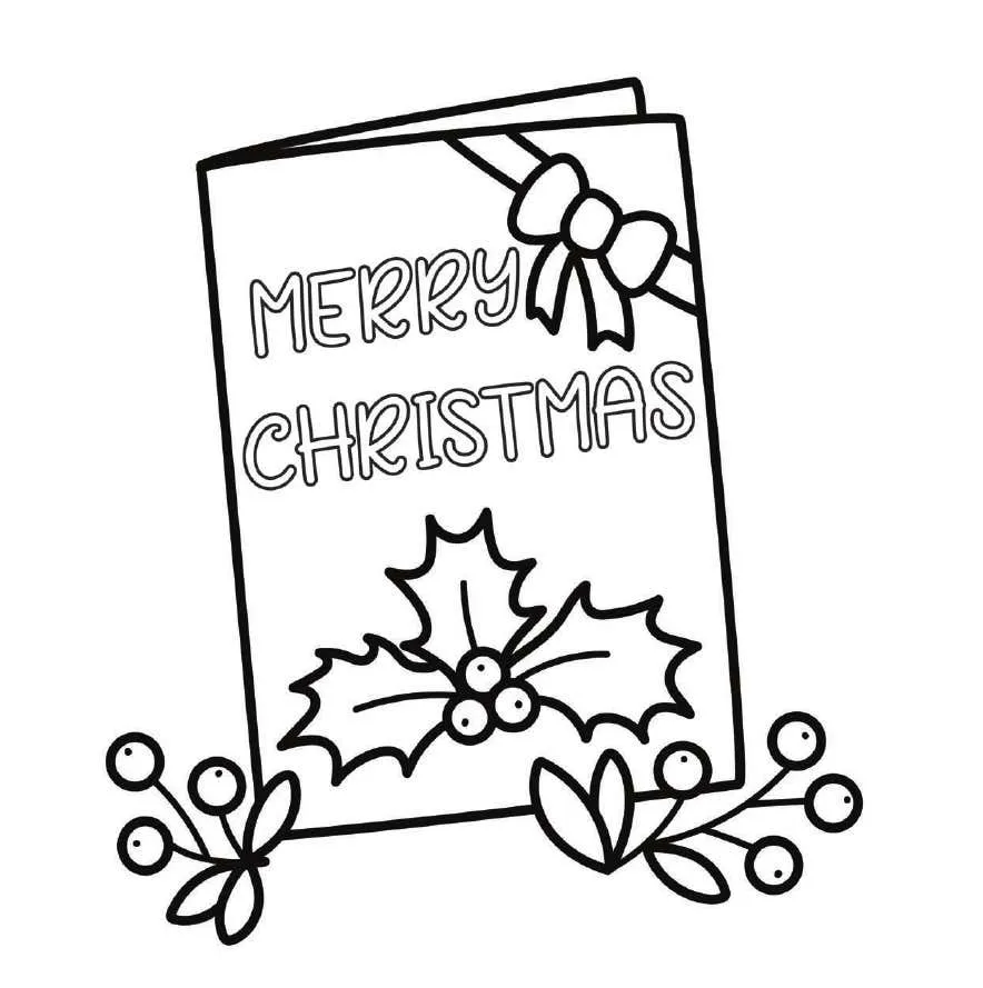 Cozy Christmas Coloring pages 32