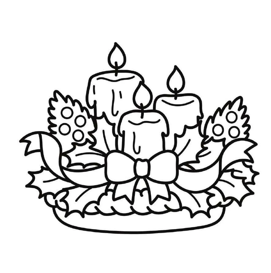 Cozy Christmas Coloring pages 34