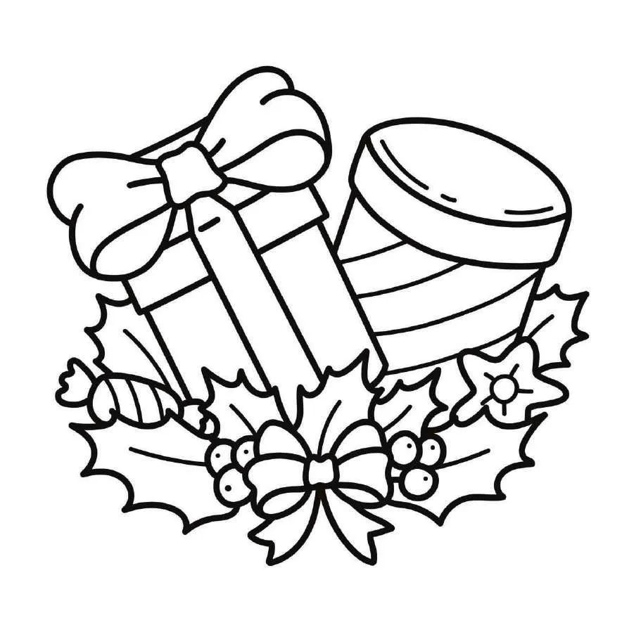 Cozy Christmas Coloring pages 6