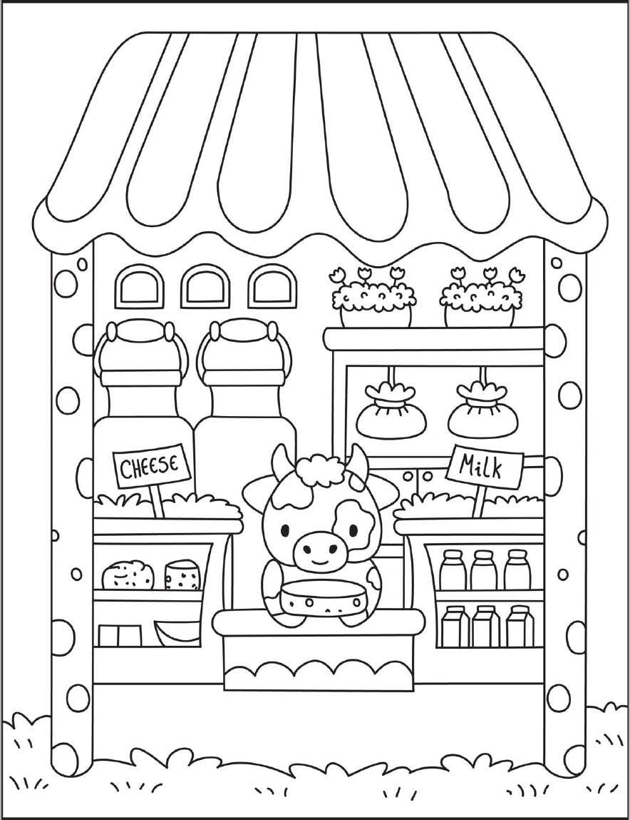 Cozy Nooks Digital Para Colorir 27