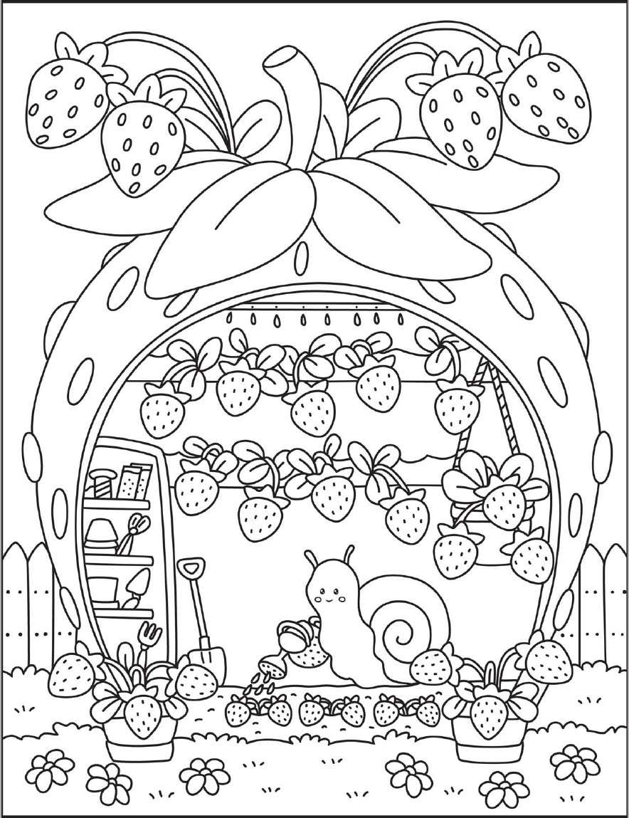 Cozy Nooks Digital Para Colorir 5