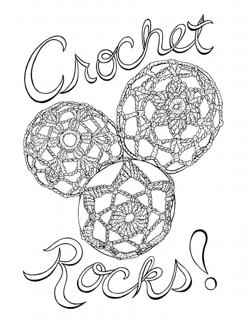 Crochet Para Colorear 7