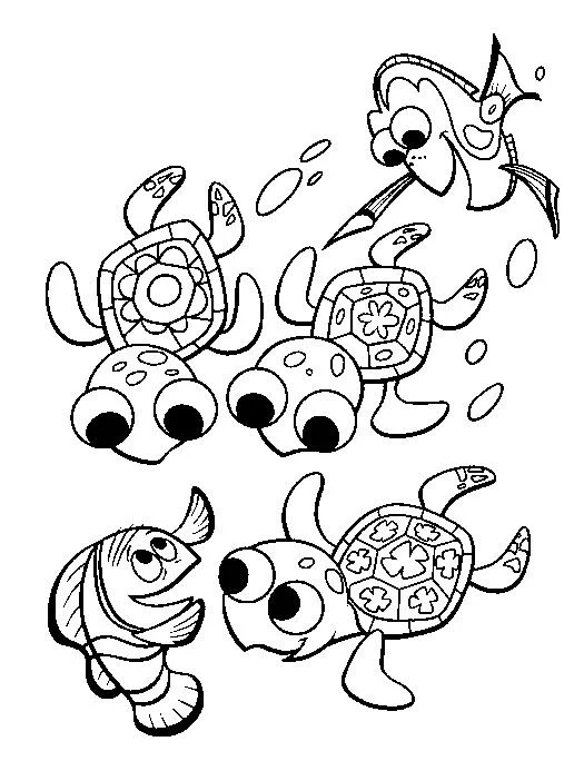 Crush Coloring Pages