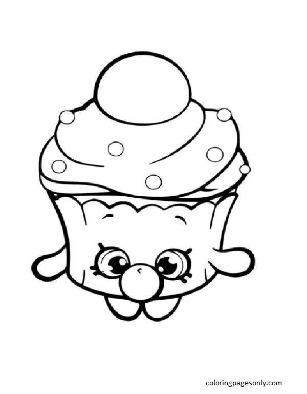 Desenhos de Cupcake Para Colorir 25