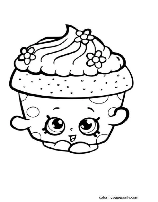 Desenhos de Cupcake Para Colorir 41