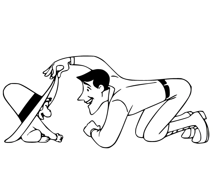 Desenhos de George o Curioso Para Colorir 71