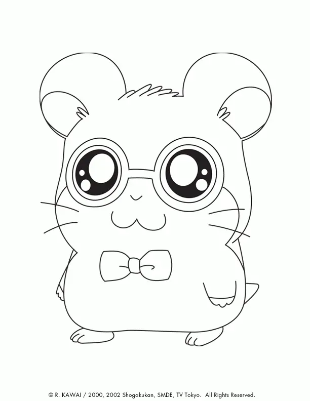 Cute Animal Coloring Pages 10