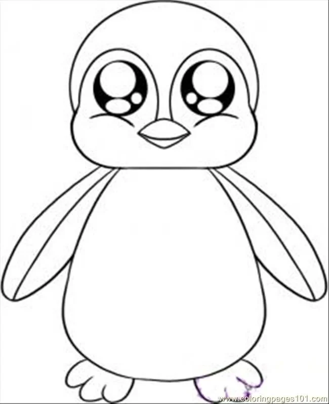 Cute Animal Coloring Pages 12