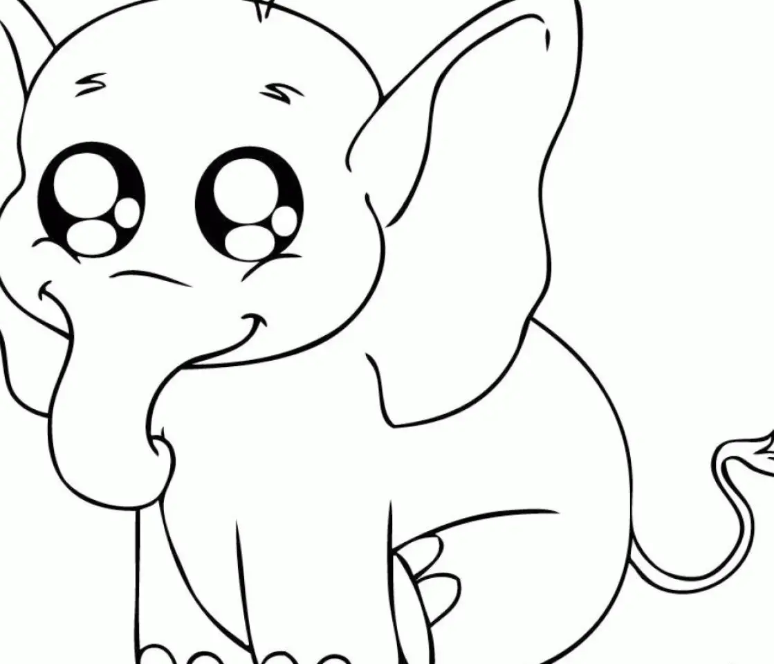 Cute Animal Coloring Pages 17