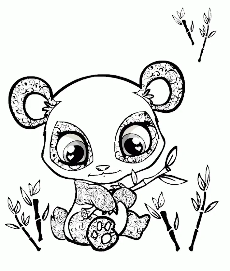 Cute Animal Coloring Pages 2