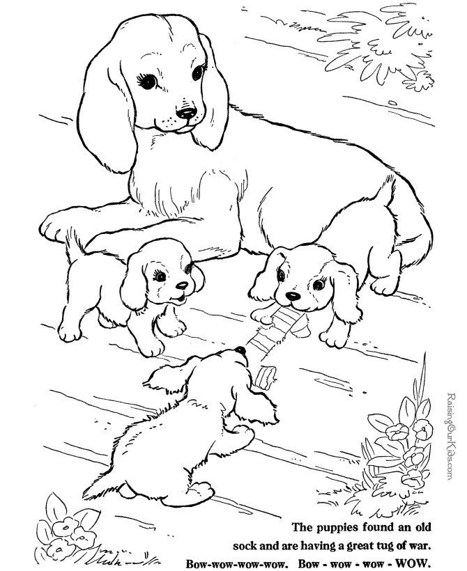 Cute Animal Coloring Pages 27