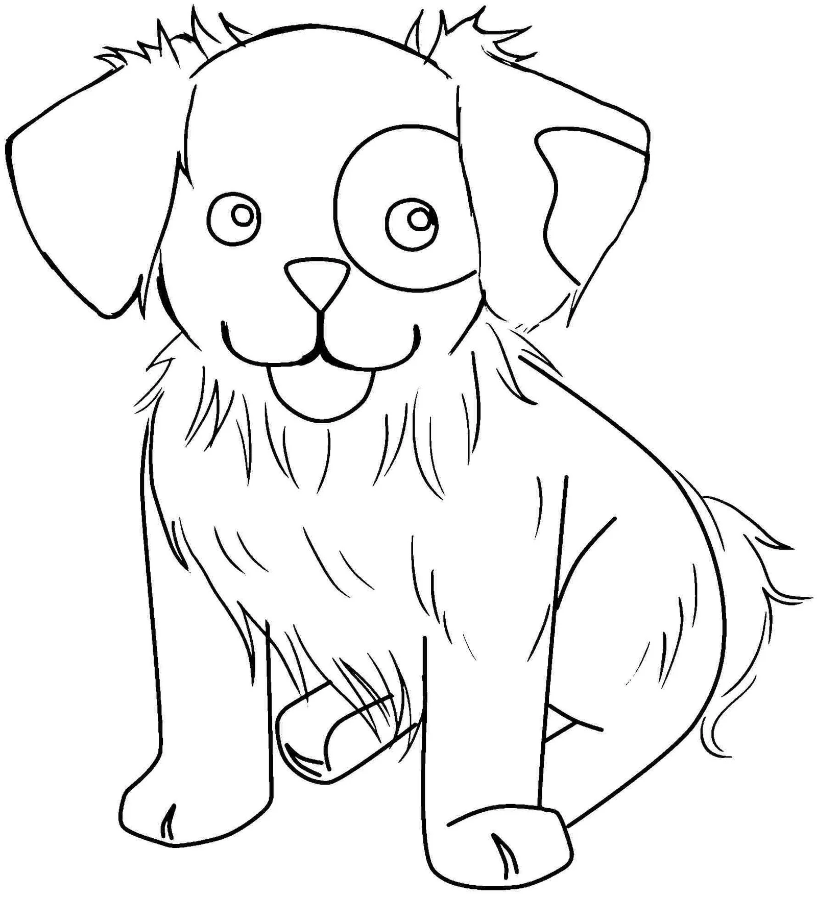 Cute Animal Coloring Pages 6