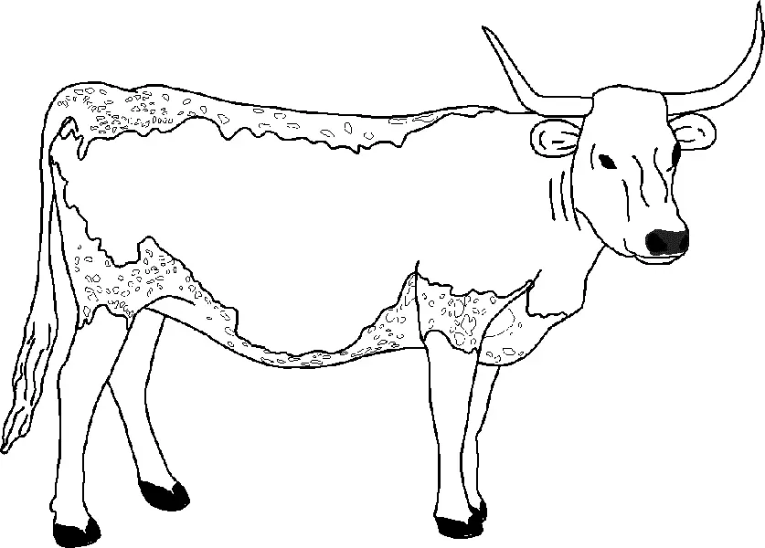 Vacas Lindas Para Colorear 50