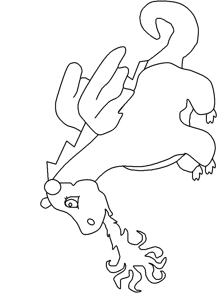 Cute Dragon Coloring Pages