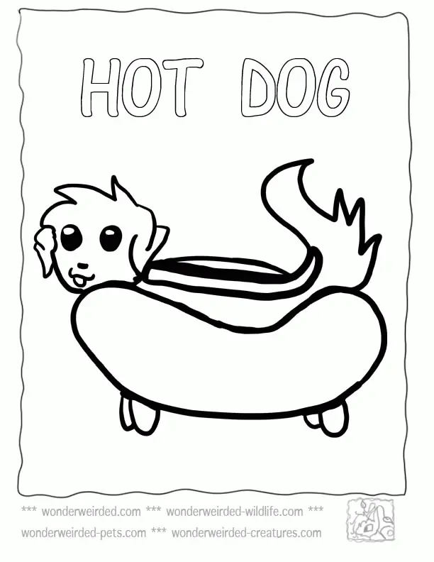 Cute Food Coloring Pages 29