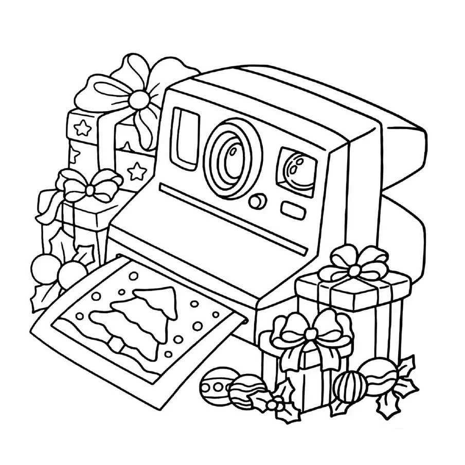 Cute N Cozy Christmas Coloring pages 39