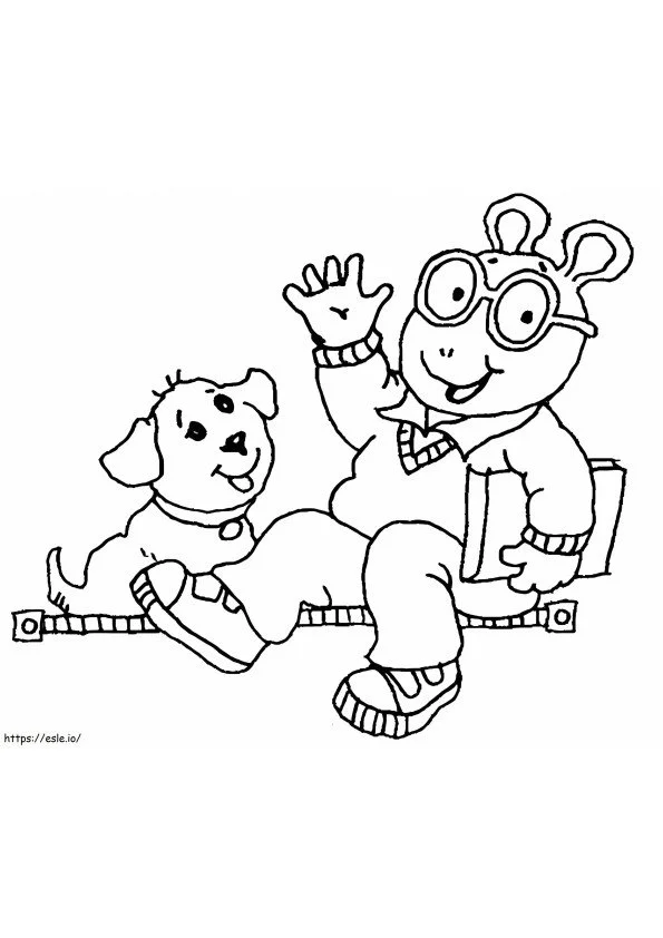 D W Read Coloring Pages 11