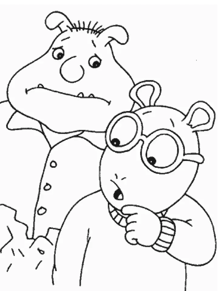 D W Read Coloring Pages 5