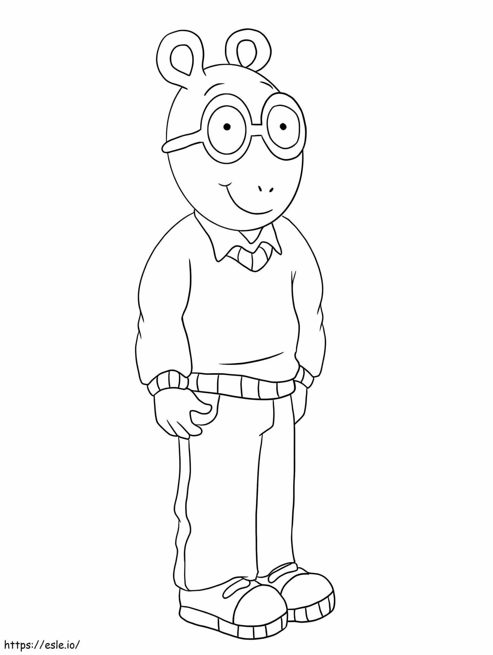 D W Read Coloring Pages 7