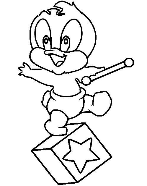 Daffy Duck Coloring Pages 15