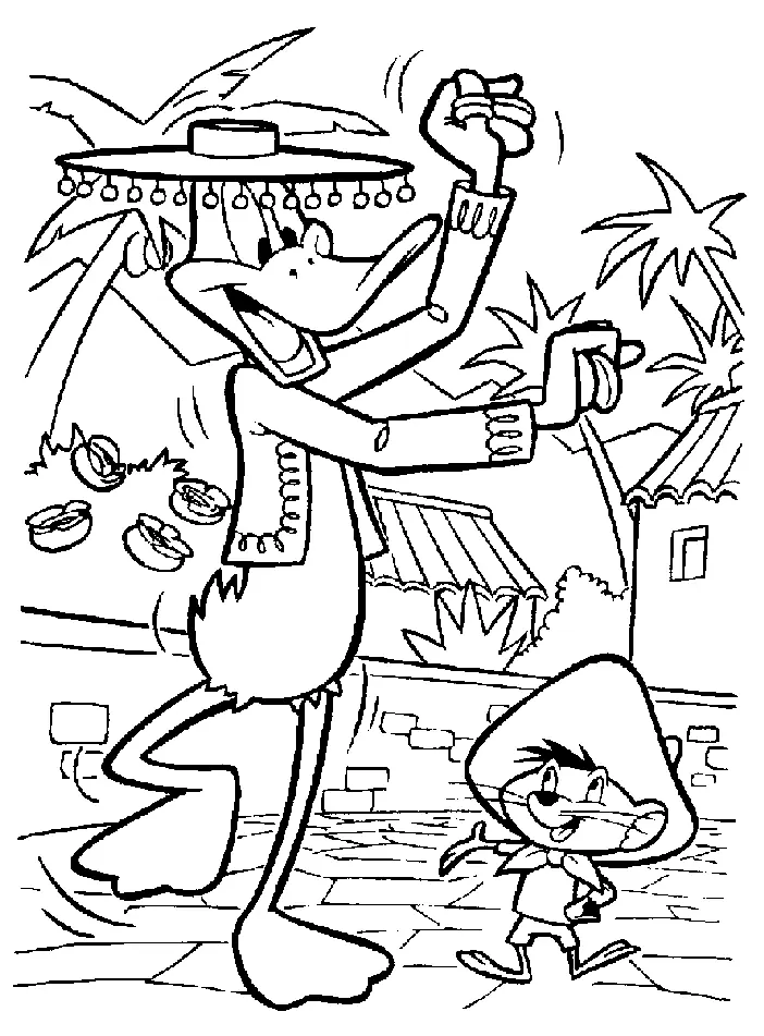 Daffy Duck Coloring Pages 21