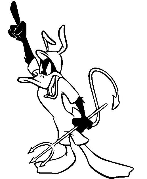 Daffy Duck Coloring Pages 29