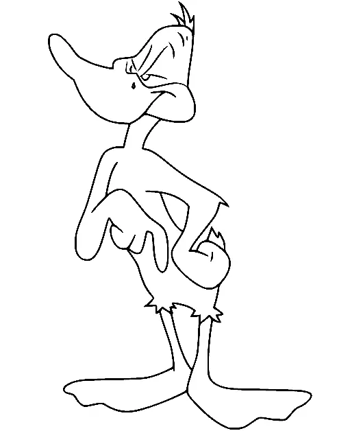 Daffy Duck Coloring Pages 33