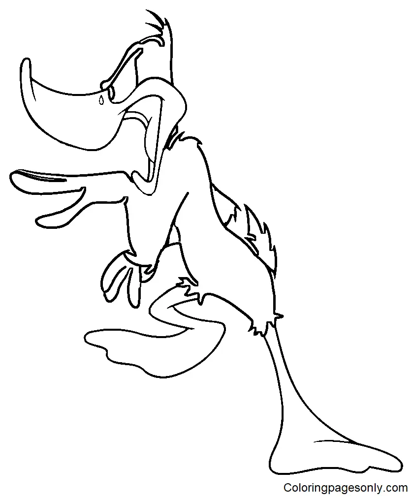 Daffy Duck Coloring Pages 34