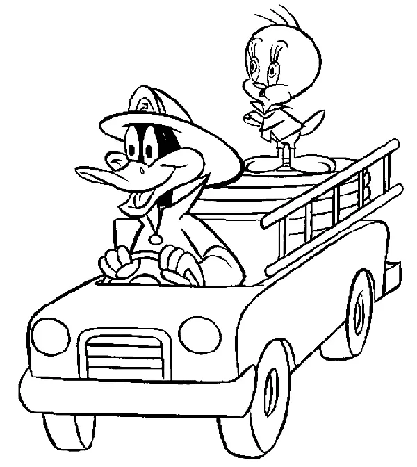 Daffy Duck Coloring Pages 35