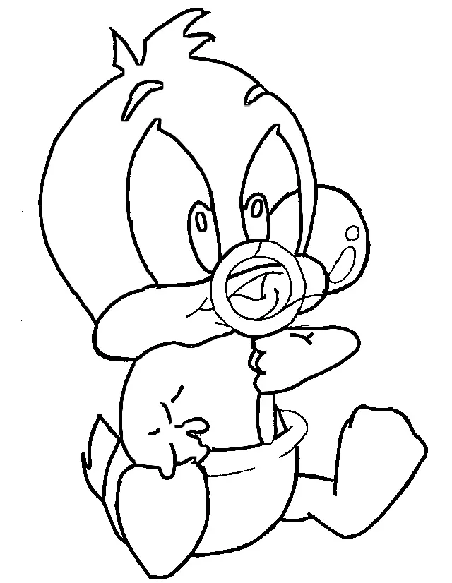 Daffy Duck Coloring Pages 39