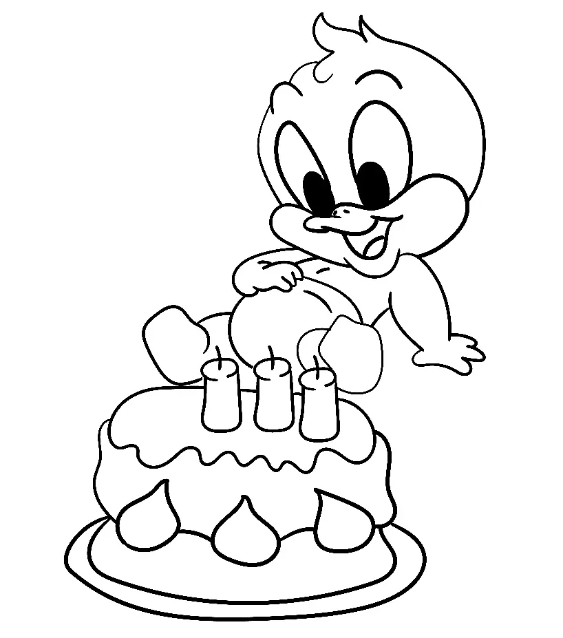 Daffy Duck Coloring Pages 40