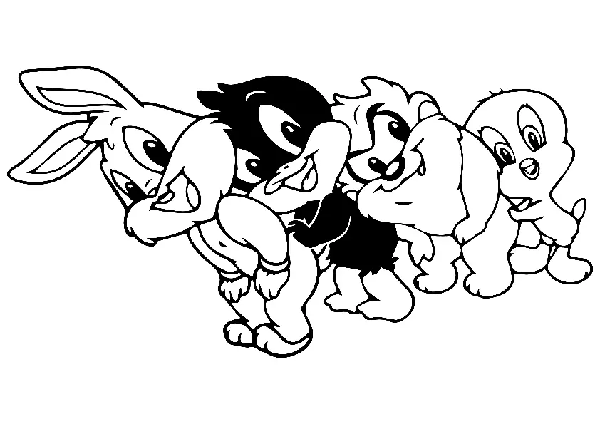 Daffy Duck Coloring Pages 41